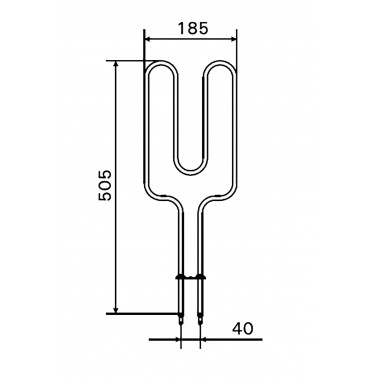 ТЭН Harvia ZSA-420 250 Вт для Symphony AV2, AV4, AV6