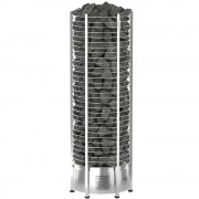 Электрическая печь SAWO Tower TH5-80Ni2 напольная круглая, 8,0 кВт, нерж. сталь, выносной пульт (встроенный блок мощности, пульт покупается отдельно)
