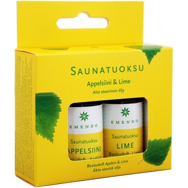 Аромат для сауны Emendo апельсин и лайм, 2 х 10 мл 