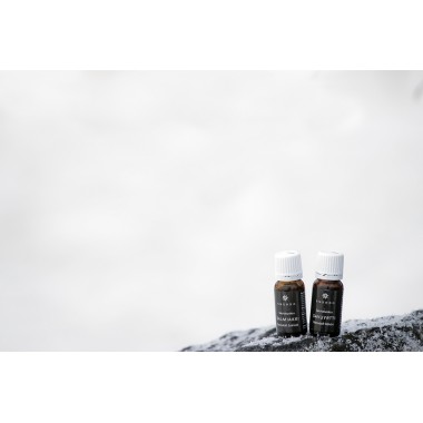 Деревянный набор для сауны Emendo 3 х 10 мл конфета Сальмякки, сосновая смола, дух Финляндии и деревянное крепление