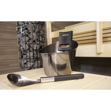 Набор аксессуаров Harvia из нержавеющей стали, черный