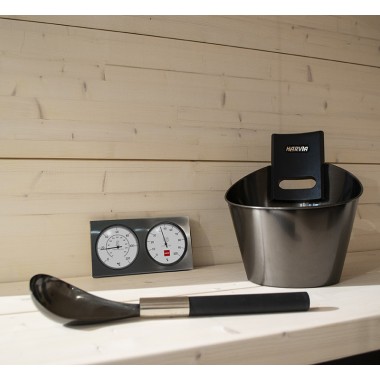 Набор аксессуаров Harvia из нержавеющей стали, черный