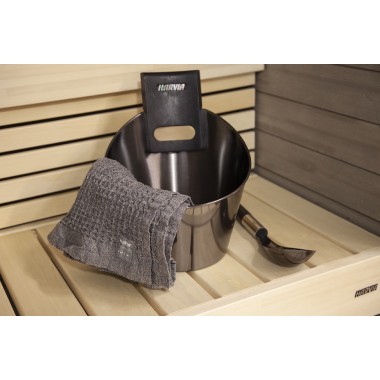 Набор аксессуаров Harvia из нержавеющей стали, черный