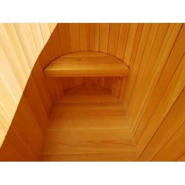 Купель овальная одноместная 0,69 х 1,05 из кедра