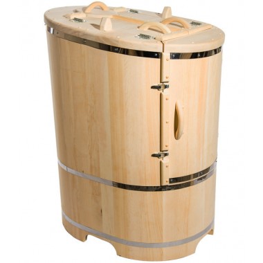 Фитобочка овальная со скошенной крышкой