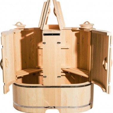 Фитобочка овальная двухместная