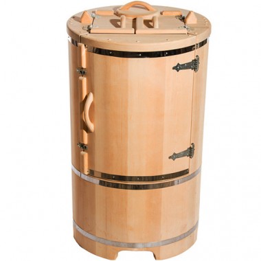 Фитобочка круглая со скошенной крышкой