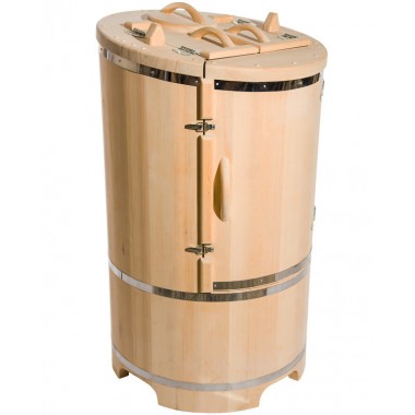 Фитобочка круглая со скошенной крышкой