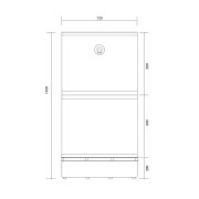 Электрическая печь Iki Pillar 42 кВт