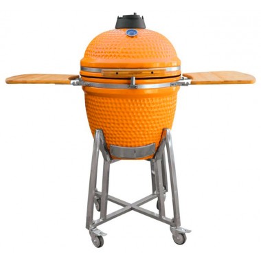 Керамический гриль барбекю BBQ большой BergHOFF (оранжевый)