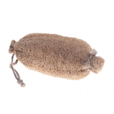 Мочалка натуральная RENTO из люфа с гималайской солью