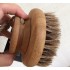 Натуральная щетка для мытья, круглая, бамбук, 9.5 см