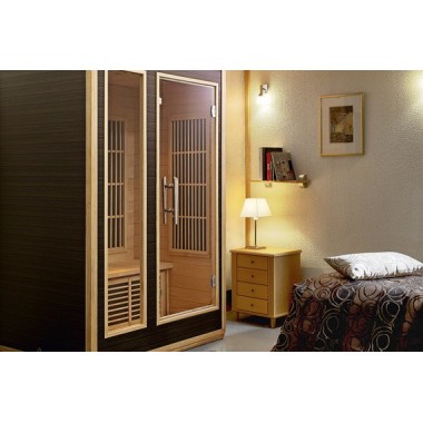 Инфракрасная кабина HARVIA Radiant SGC1210BR двухместная, хемлок