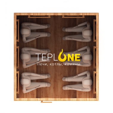 Инфракрасная сауна кабина Прямая