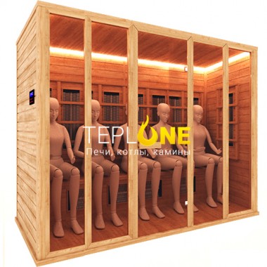 Инфракрасная сауна кабина Прямая