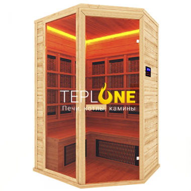 Инфракрасная сауна кабина Угловая