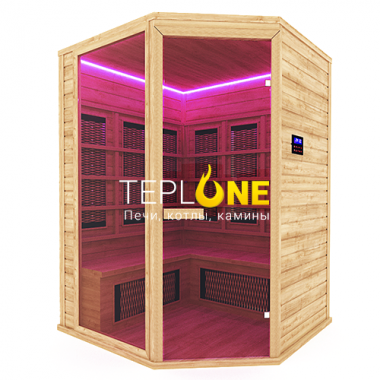 Инфракрасная сауна кабина Угловая