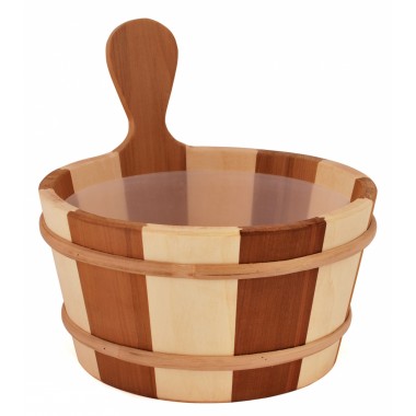 Кадушка SAWO 340-Z деревянная с пластиковой вставкой 4 л.