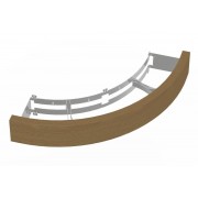 Деревянное ограждение SAWO ARI-GUARD-W3-CNR-D для ARIES Corner ARI3, кедр
