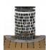 Пристенный талькохлоритный фланец SAWO TH-COLLAR-S4-WL для TOWER TH2 / TH3 / ARI3