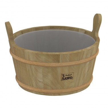 Кадушка SAWO 300-TD деревянная с пластиковой вставкой 9 л.