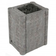 Электрическая печь SAWO Nimbus Combi NIMC-120NS 12 кВт, с парогенератором, выносной пульт, облицовка – талькохлорит