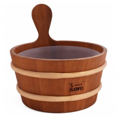 Кадушка SAWO 330-D деревянная с пластиковой вставкой 3 л.