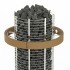 Деревянное ограждение SAWO TH-GUARD-W2-D для TOWER TH2 / TH3, кедр