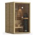 Сауна в сборе SAWO Glass Front 1414LS-G интерьер PIANO кедр без оборудования