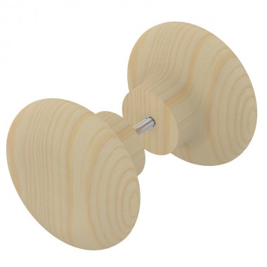 Дверные ручки SAWO большие, круглые, 90мм х 50мм