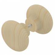 Дверные ручки SAWO большие, круглые, 90мм х 50мм