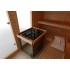 Сауна в сборе SAWO Glass Front 1414LS-G интерьер PIANO кедр без оборудования