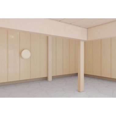 Заглушка SAWO 634-A вентиляционная, D 1250 мм 