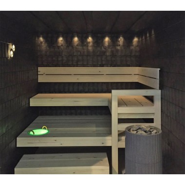 Шайка Cariitti IB320 с деревянными ручками, светодиодная подсветка