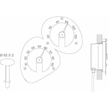 Термогигрометр Cariitti
