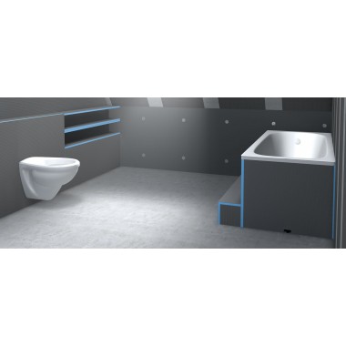  Teplofom+ XPS, односторонний слой (1250x600 мм)