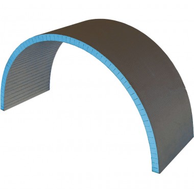 Teplofom+ XPS, односторонний слой (2500x600 мм) с пропилом (поперечный или продольный)