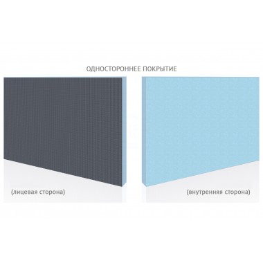 Teplofom+ XPS, односторонний слой (2500x600 мм) с пропилом (поперечный или продольный)