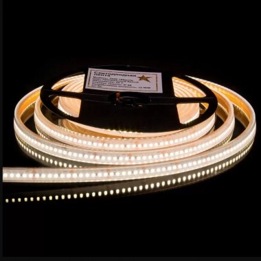 Светодиодная лента GS star 2835 180LED 24V IP68 LUX нейтральный белый (4000-5000К) прозрачный