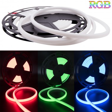 Светодиодная лента GS star SMD 4040 120LED/m IP68 24V LUX многоцветный RGB, покрытая двухкомпонентным термостойким силиконом