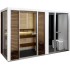 Комбинированная сауна с пародушевой кабиной Tylo Impression Twin 130SQ/1713 белый профиль