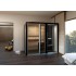 Комбинированная сауна с пародушевой кабиной Tylo Impression Twin 130SQ/1313 черный профиль