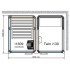 Комбинированная сауна с пародушевой кабиной Tylo Impression Twin 130/1309 белый профиль
