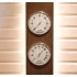 Комбинированная сауна с пародушевой кабиной Tylo Impression Twin 130SQ/1313 черный профиль