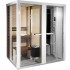 Комбинированная сауна с пародушевой кабиной Tylo Impression Twin 130/1309 белый профиль