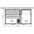 Комбинированная сауна с пародушевой кабиной Tylo Impression Twin 130/1313/W белый профиль