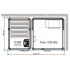 Комбинированная сауна с пародушевой кабиной Tylo Impression Twin 130SQ/1309 черный профиль