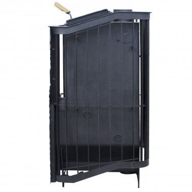 Печь для бани Варвара ТЕРМА Каменка мини Панорамная дверь без выносной топки парная 6 – 12 м³