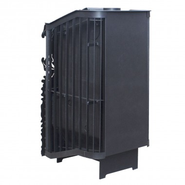 Печь для бани Варвара ТЕРМА Каменка мини Панорамная дверь без выносной топки парная 6 – 12 м³