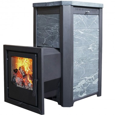 Печь для бани Варвара Сказка Мини c выносной топкой парная 6 – 12 м³